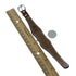 Native American Leather Sterling Silver Watch SN20317